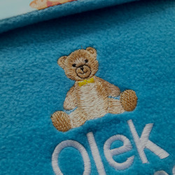 kocyk dla dziecka z metryczką